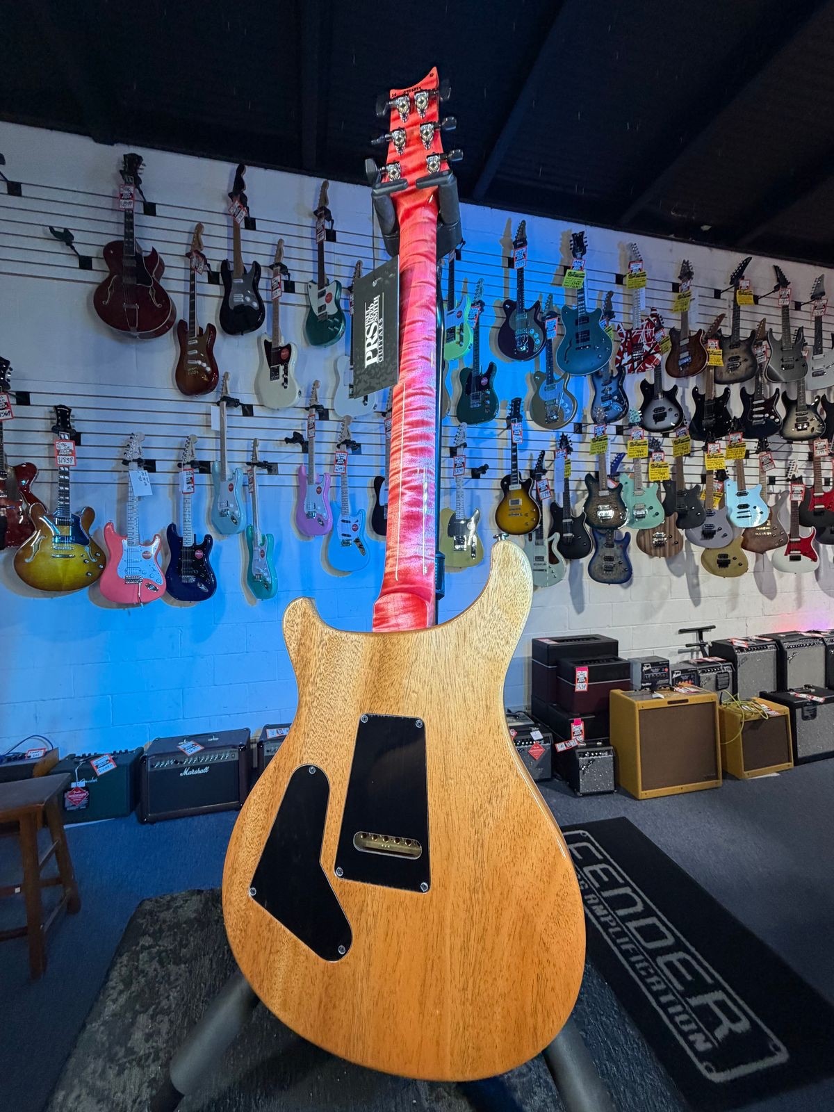 PRS Limited Custom 24-08 Stained Neck – Private Stock Salmon #539, Ziricote