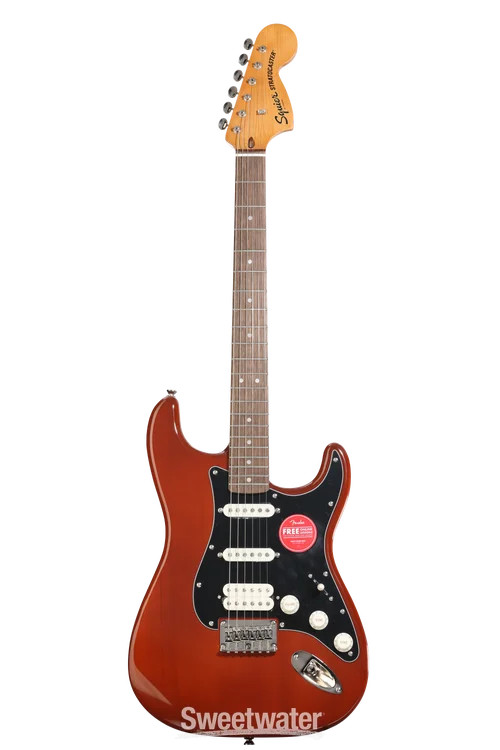 Squier Classic Vibe ’70s Stratocaster HT HSS Electric Guitar – Mocha