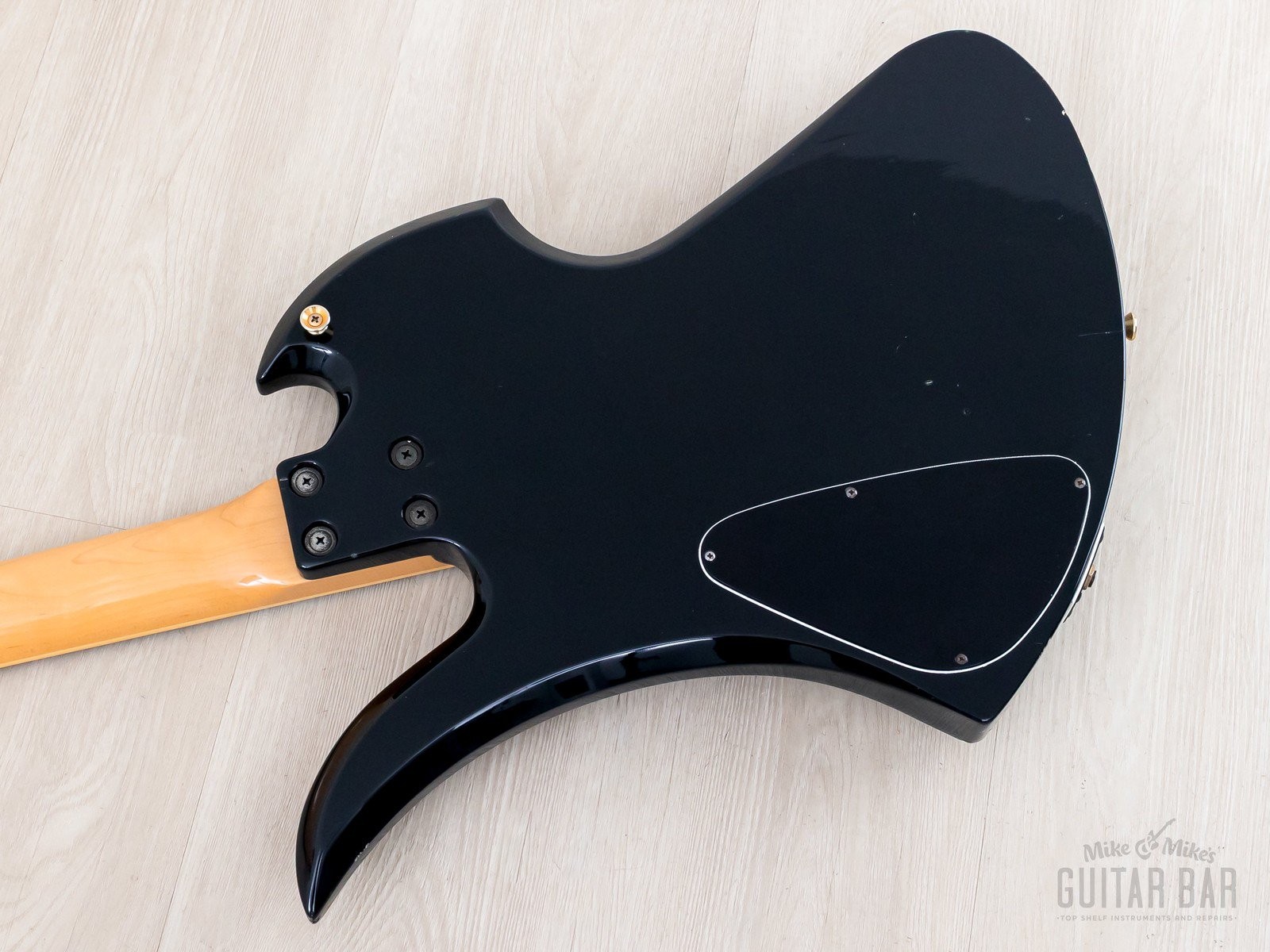 2000s Fernandes Mockingbird Hide Signature MG-120X, Graphic on Black, Japan