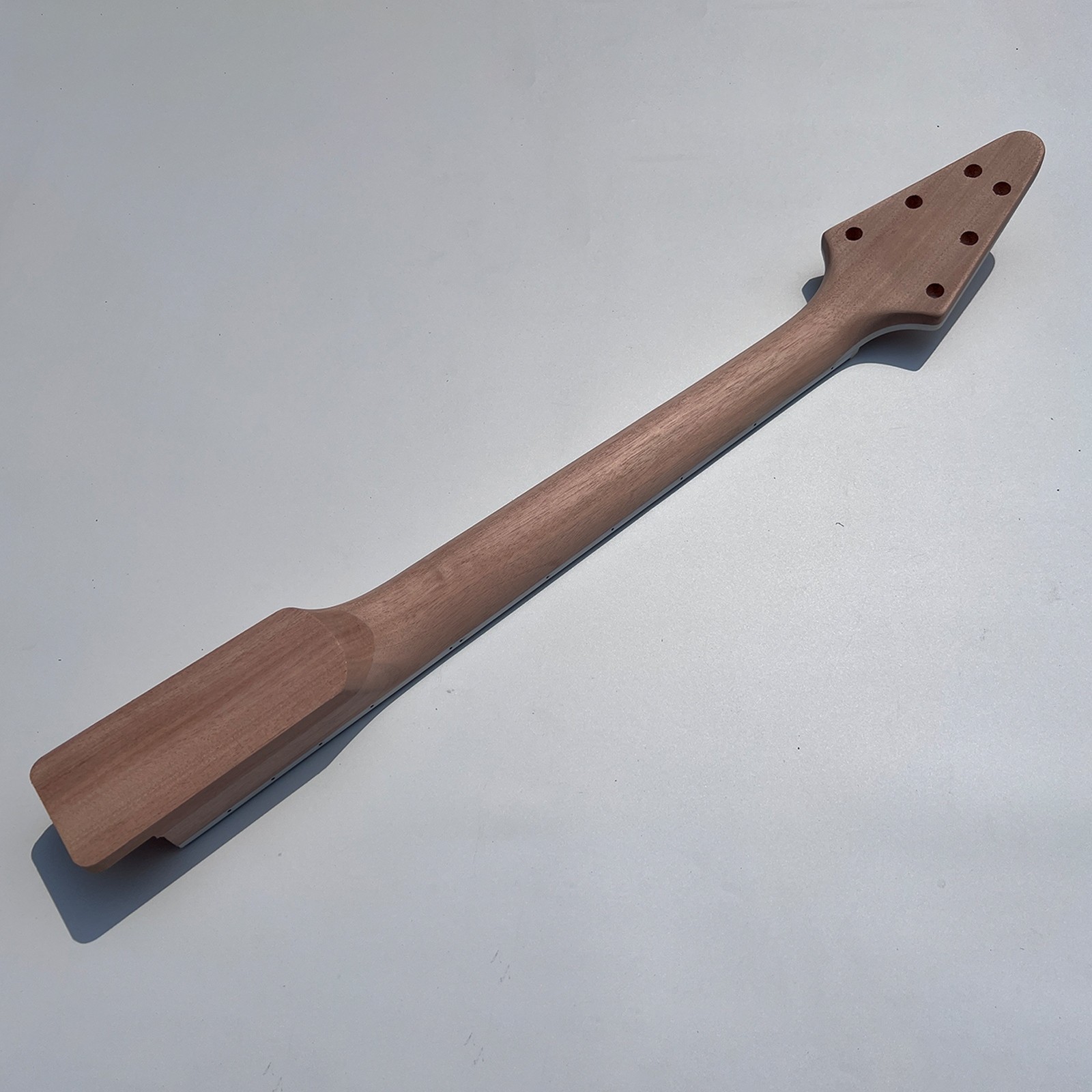 Bone Nuts Set In V-Type Bridges Unfinished DIY Electric Guitar Kits FREE SHIP