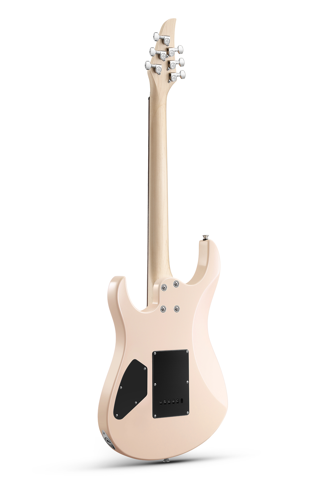 Donner DMT-66 Electric Guitar HSS Pickup Solid Body Pink + Tremolo Bar Gig Bag