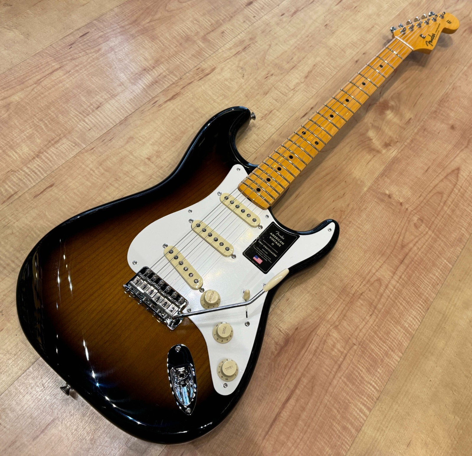Fender American Vintage II 1957 Stratocaster Reissue Electric Guitar Sunburst