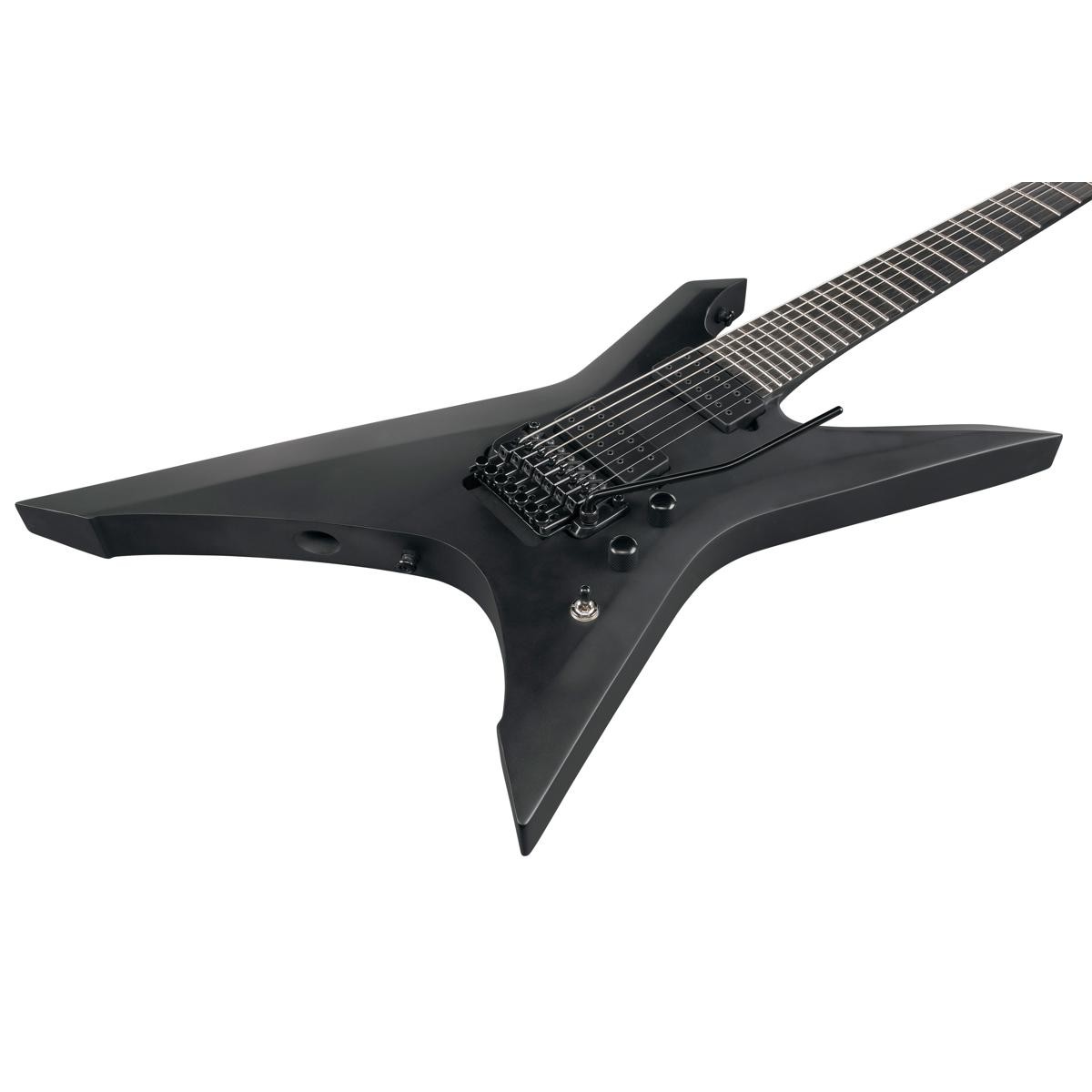 Ibanez Iron Label Xiphos Series XPTB720 7-String Electric Guitar, Black Flat
