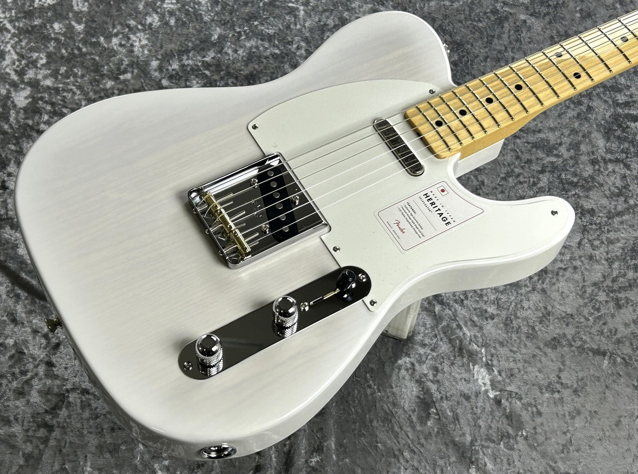 Fender Made in Japan Heritage 50s Telecaster -White Blonde- #JD26002095 3.95kg