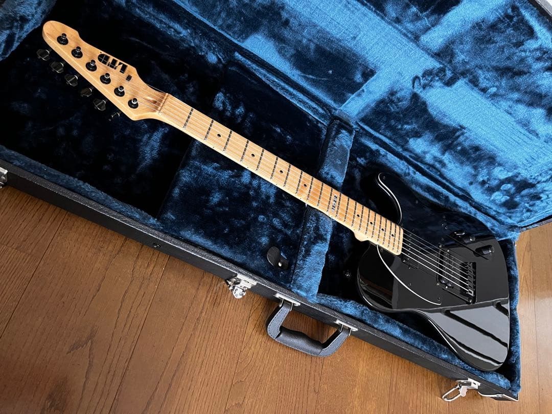 Electric Guitar ESP LTD TE-212 2013 Black Maple Neck Vietnam I13060968
