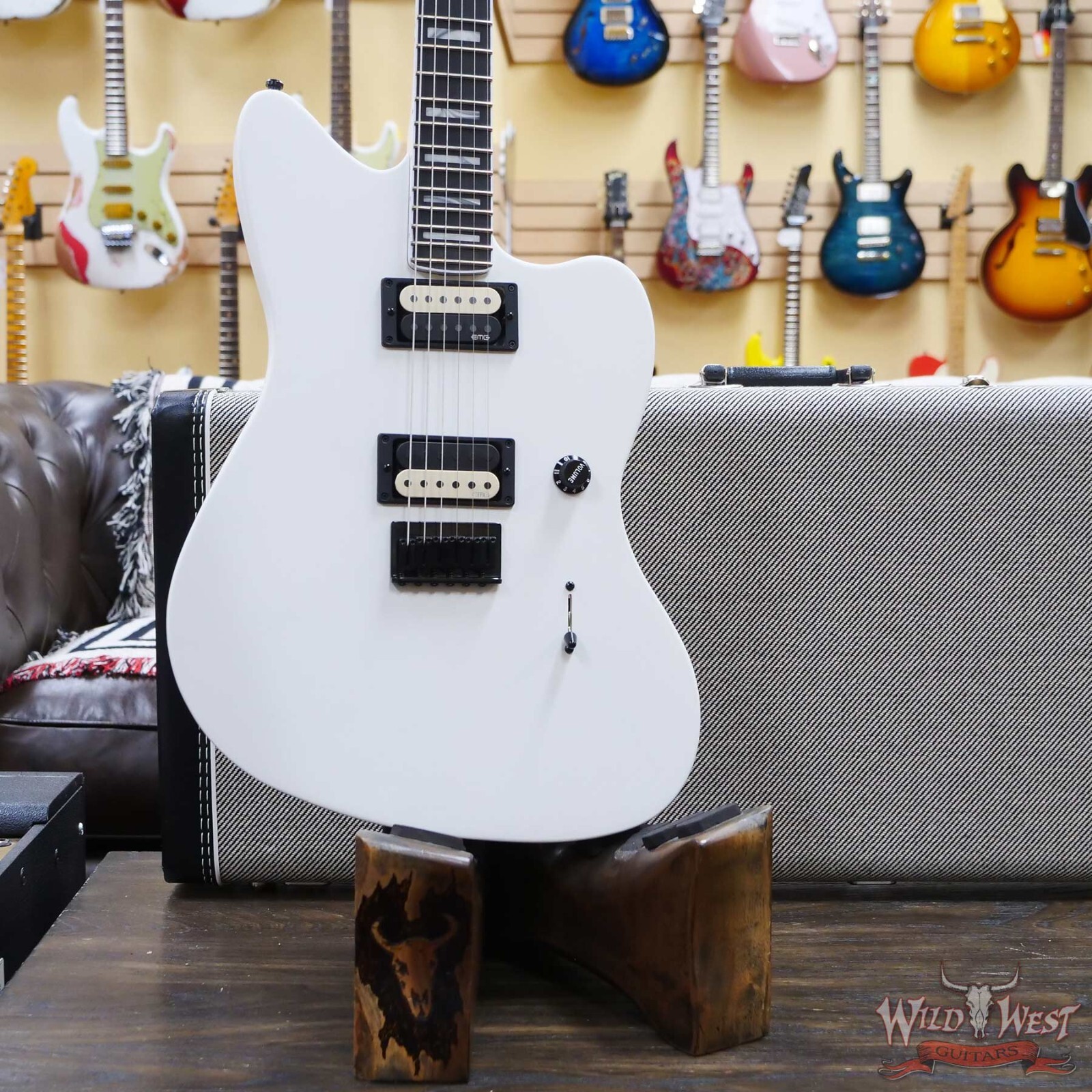 Fender Jim Root Jazzmaster V4 Ebony Fingerboard Flat White