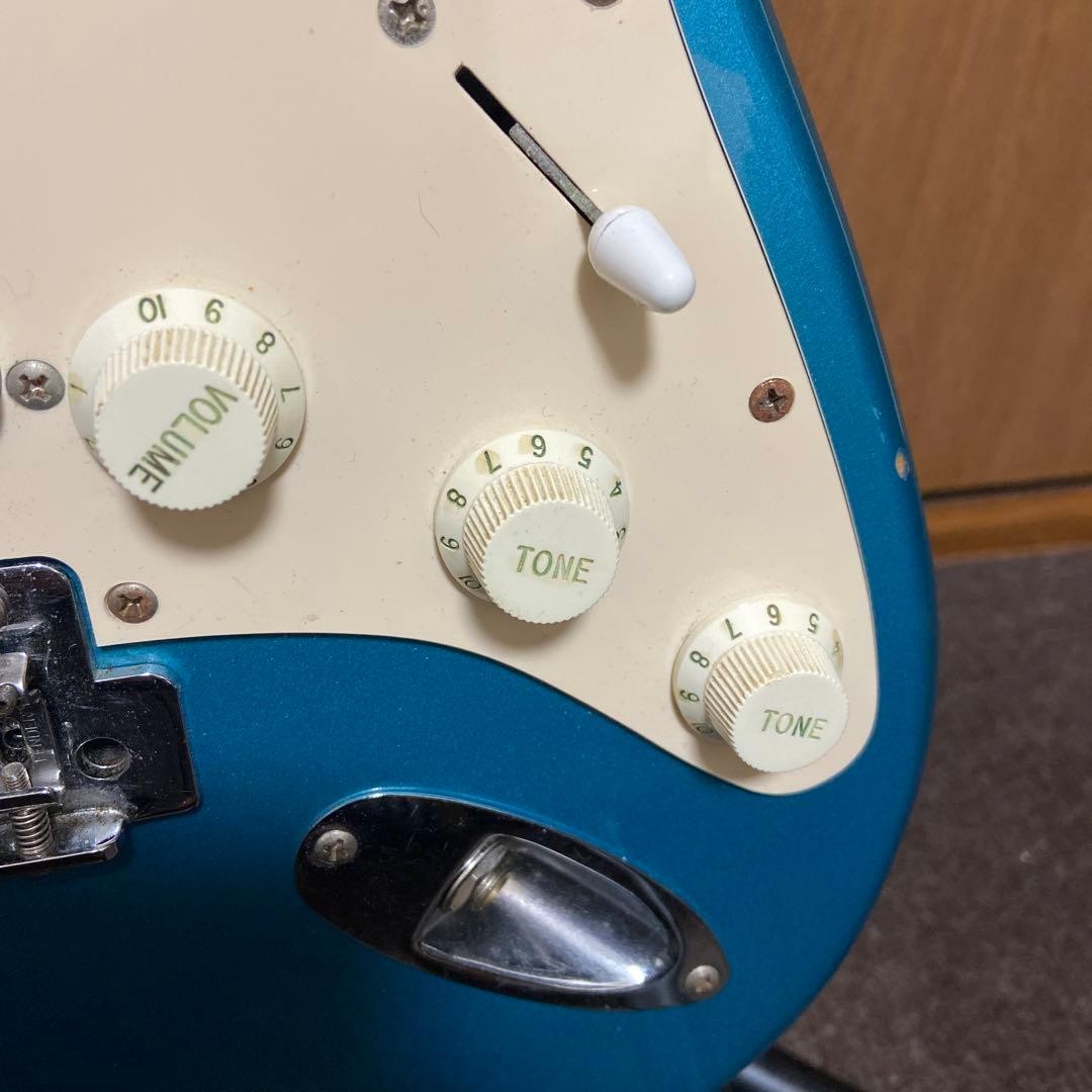 Squier Strat Lake Placid Blue Modified Many Safe Packing!