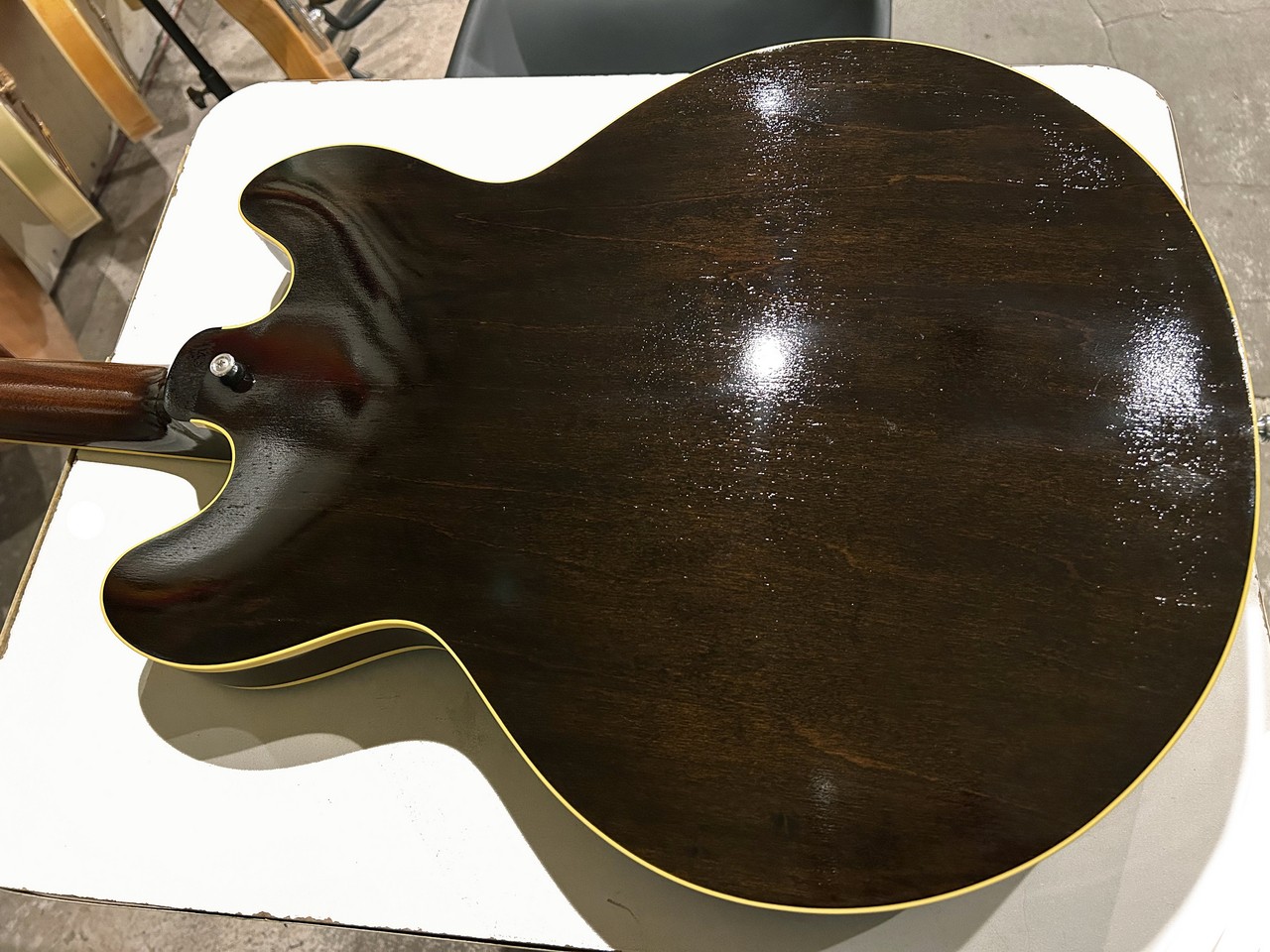 King Snake Smith Jazz Sunburst Electric Hollowbody Used