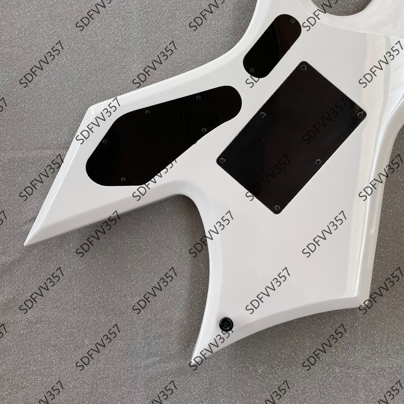High Quality Solid Electric Guitar HH Humbuckers FR Bridge Stainless Frets