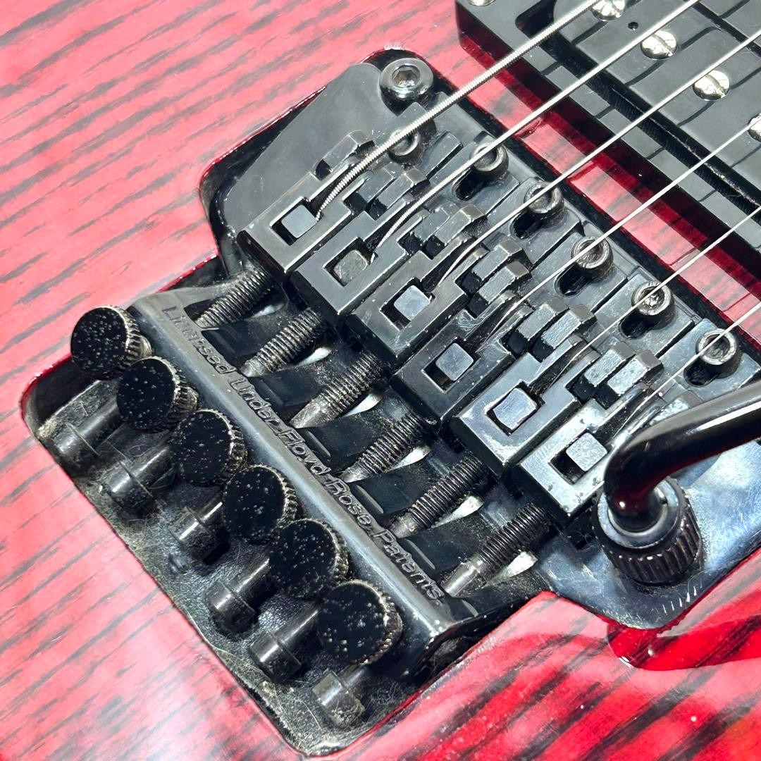 Grass Roots G-NH-70 Nightmare Deep Red Ash Electric Guitar Used Product
