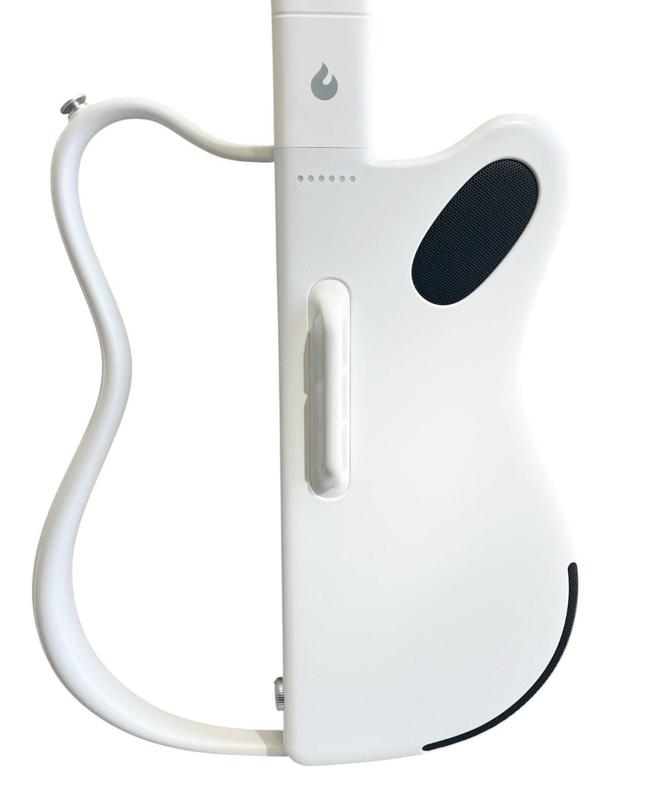 LAVA Music LAVA Genie Stringless Smart Guitar With Custom Travel Case White