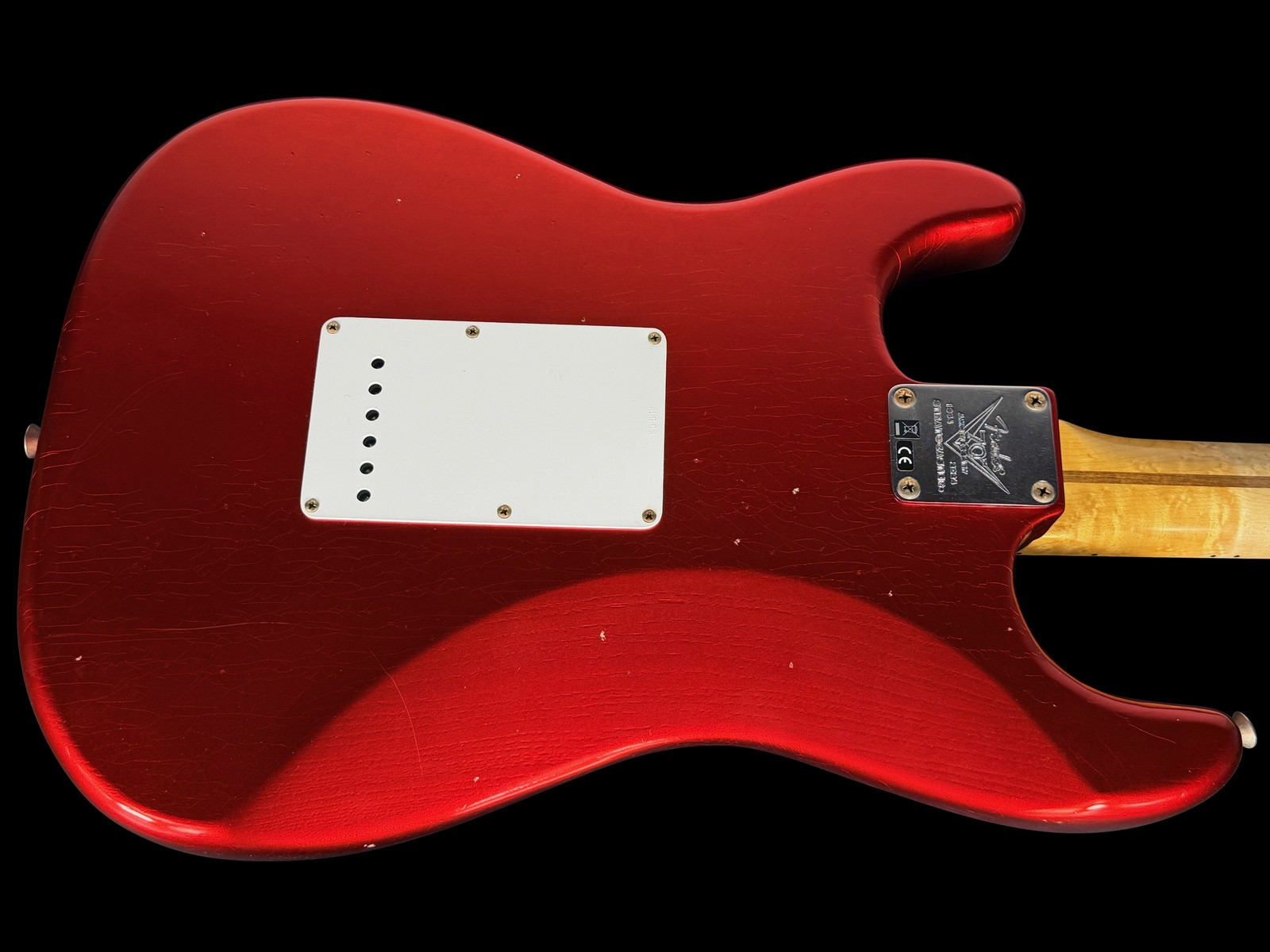 2025 FENDER STRATOCASTER 54 CUSTOM SHOP JOURNEYMAN 70TH ANNIV ~ CANDY APPLE RED