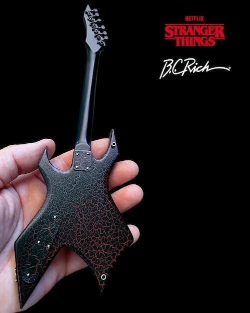 Limited Edition Stranger Things Miniature Guitar