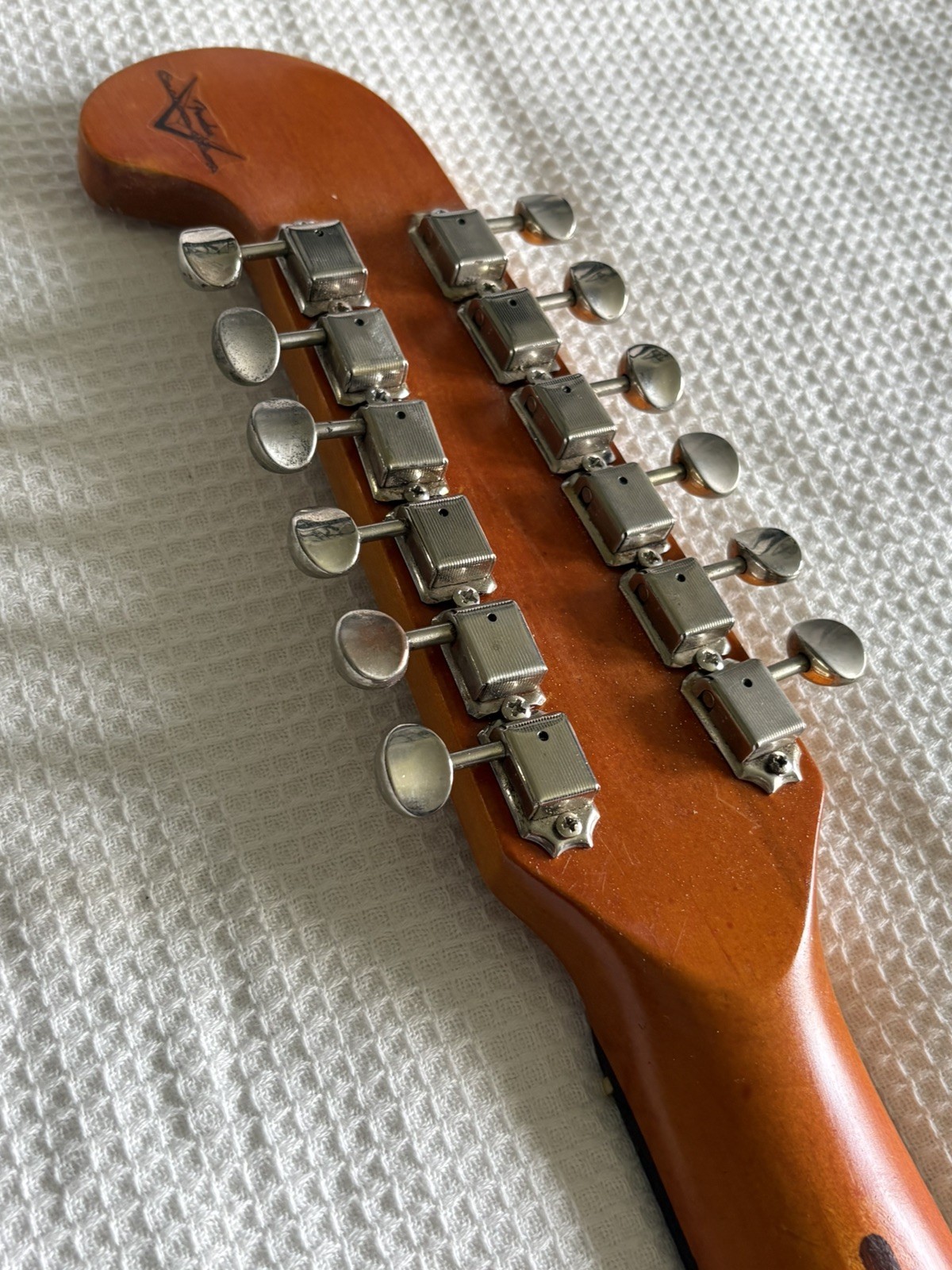 Squier Paranormal Jazzmaster XII 12-string Guitar,NEW Custom Finished NITRO Neck
