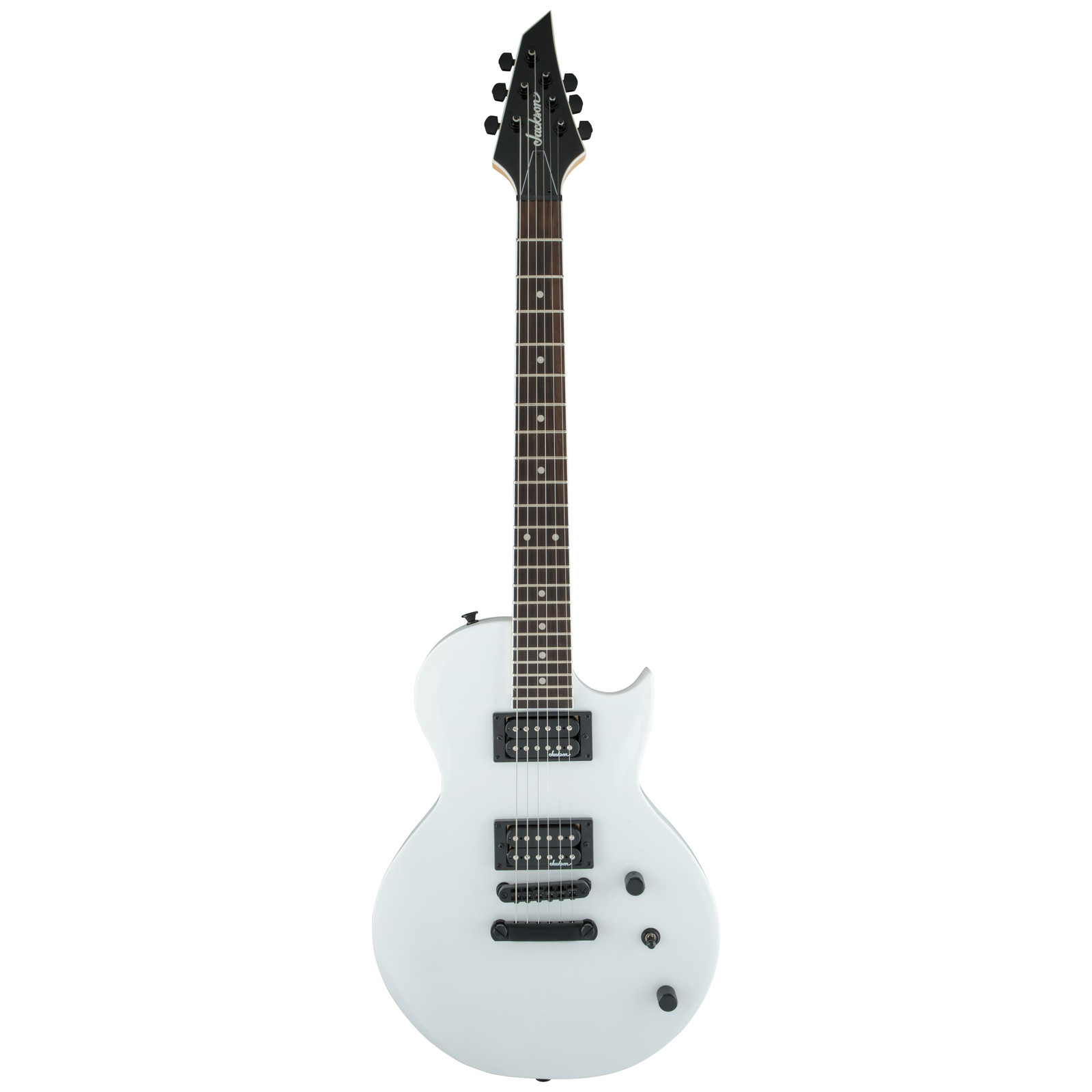 Jackson JS Series Monarkh SC JS22 Electric Guitar – Snow White w/Amaranth FB