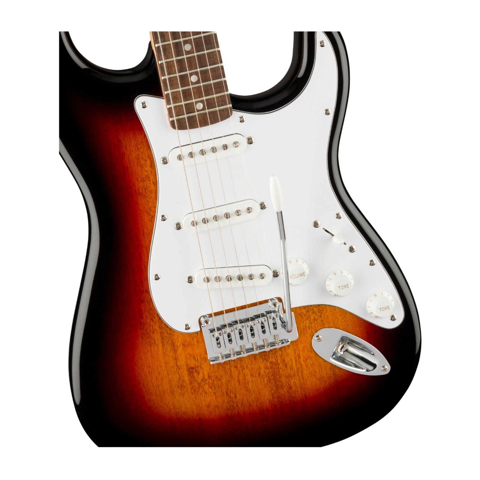 Fender Affinity Series Stratocaster Electric Guitar (Laurel, 3-Color Sunburst)