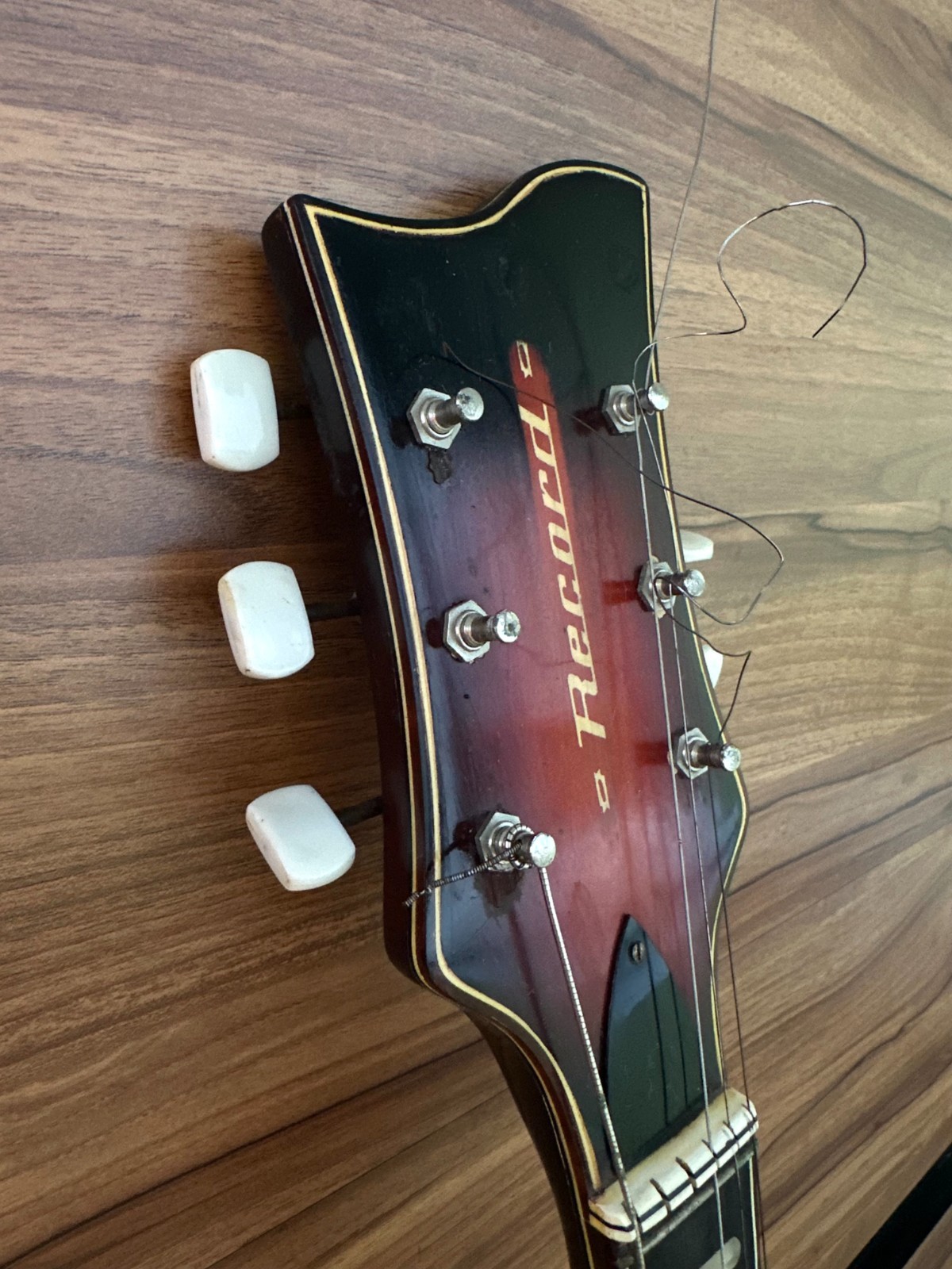 70s Musima Record GDR Germany Electric Guitar Vintage and very Rare