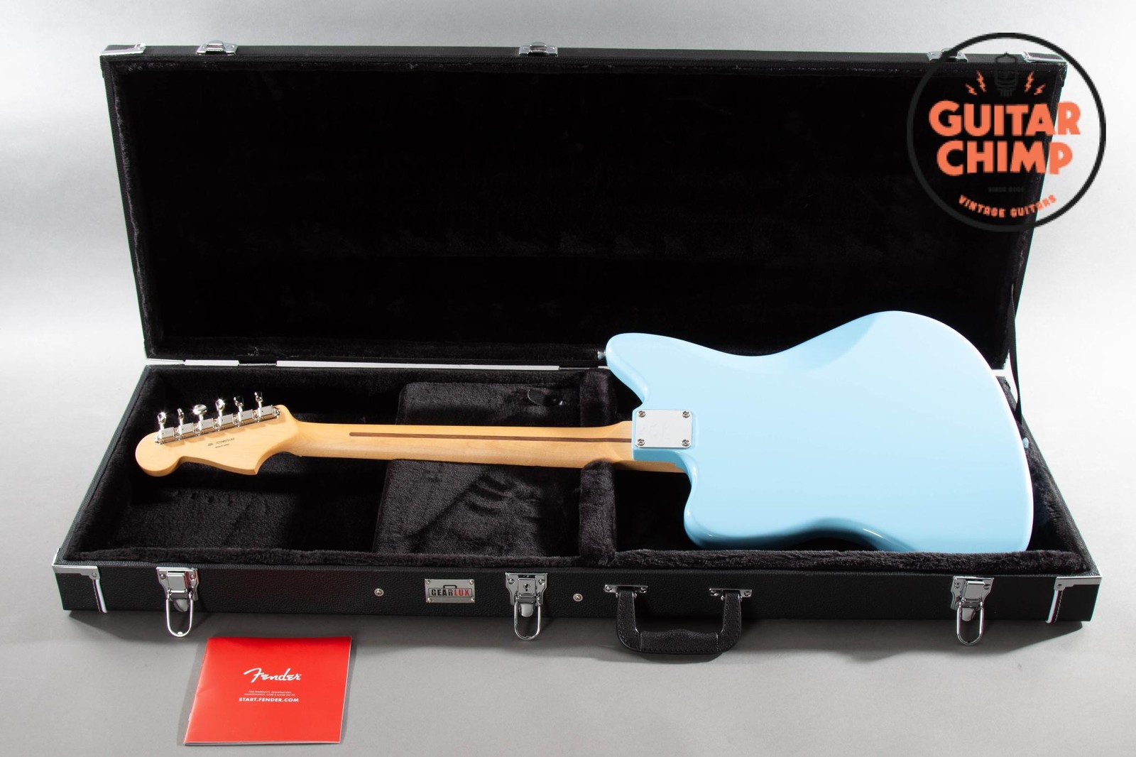 2024 Fender MIJ Hybrid II Jazzmaster FMT Flame Celeste Blue w/ HSC Japan