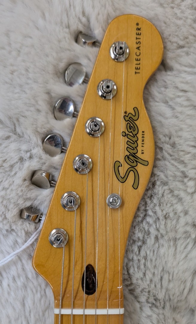 Squier by Fender Classic Vibe 50s Telecaster with Maple Fretboard, White Blonde