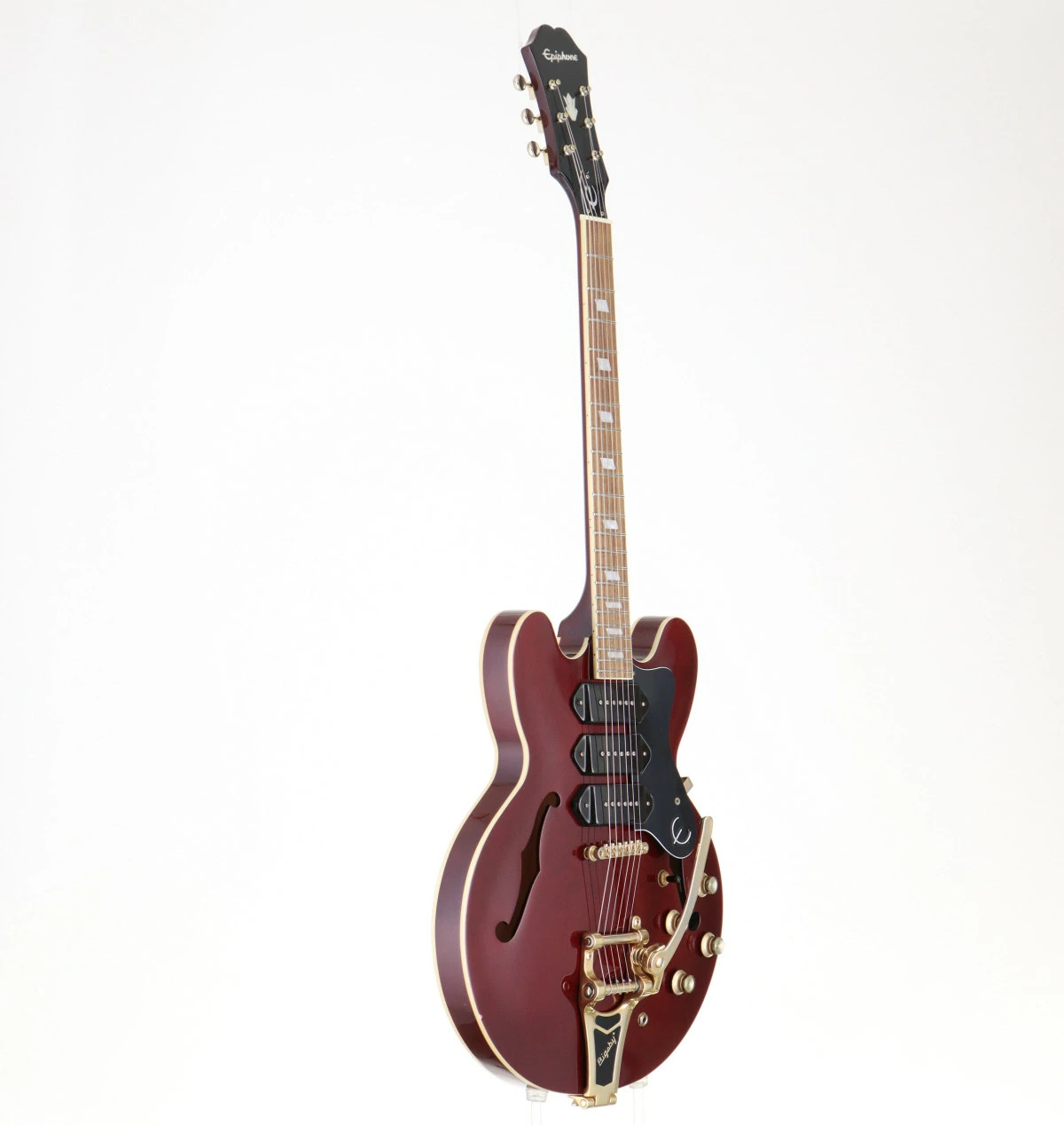 Used Epiphone Riviera Custom P93 Wine Red