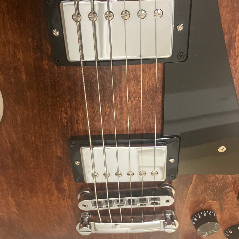2016 Gibson Les Paul Studio Electric Guitar – Faded Worn Brown w/ Case & Strap
