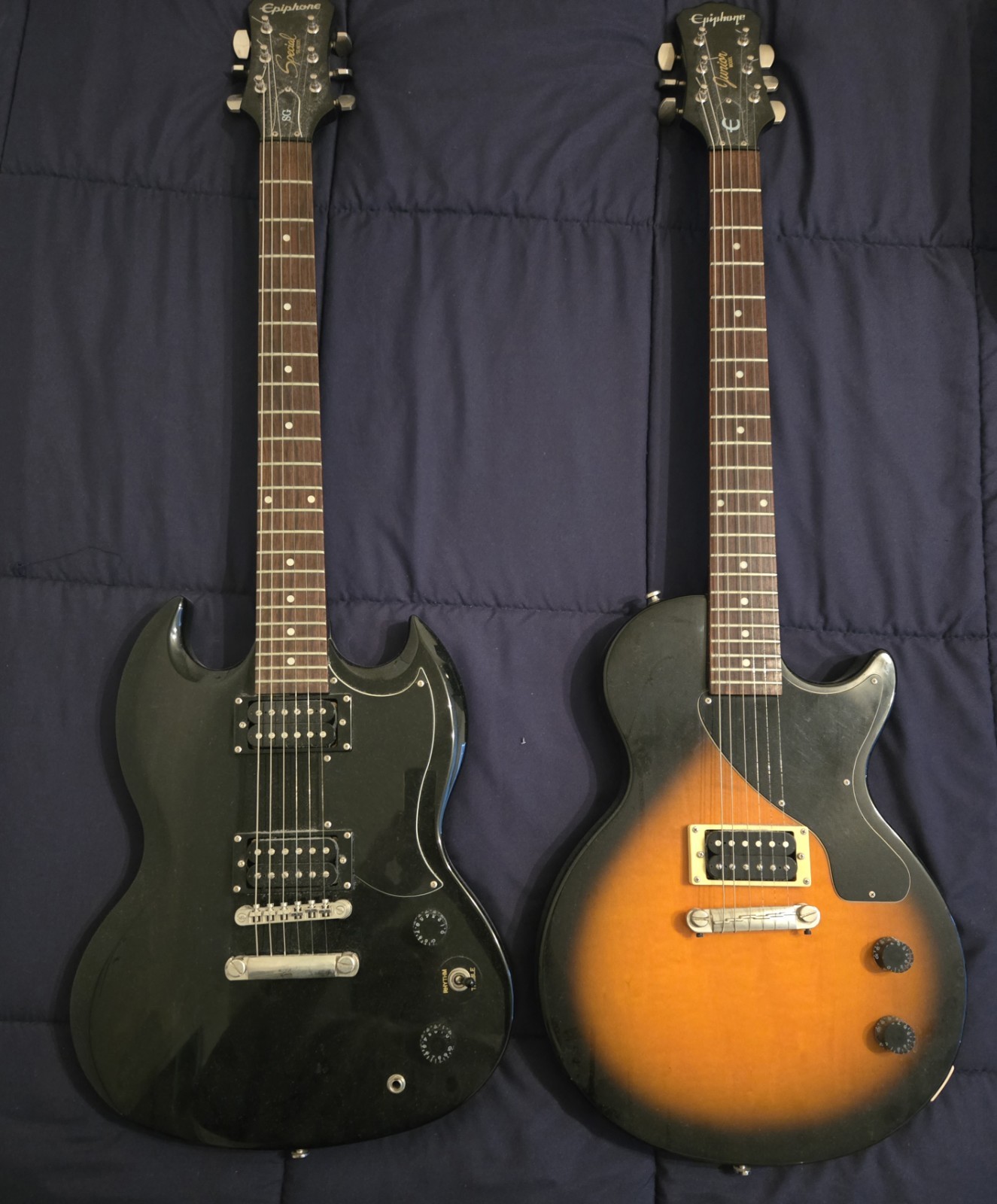 Epiphone Les Paul Special Lot of 2 Electric Guitars Solid Mahogany 6-String