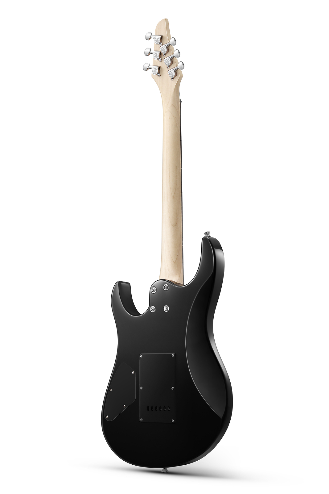 🎸 Donner DMT-66 Electric Guitar Tremolo Bridge HSS Pickup Glossy Black With Bag