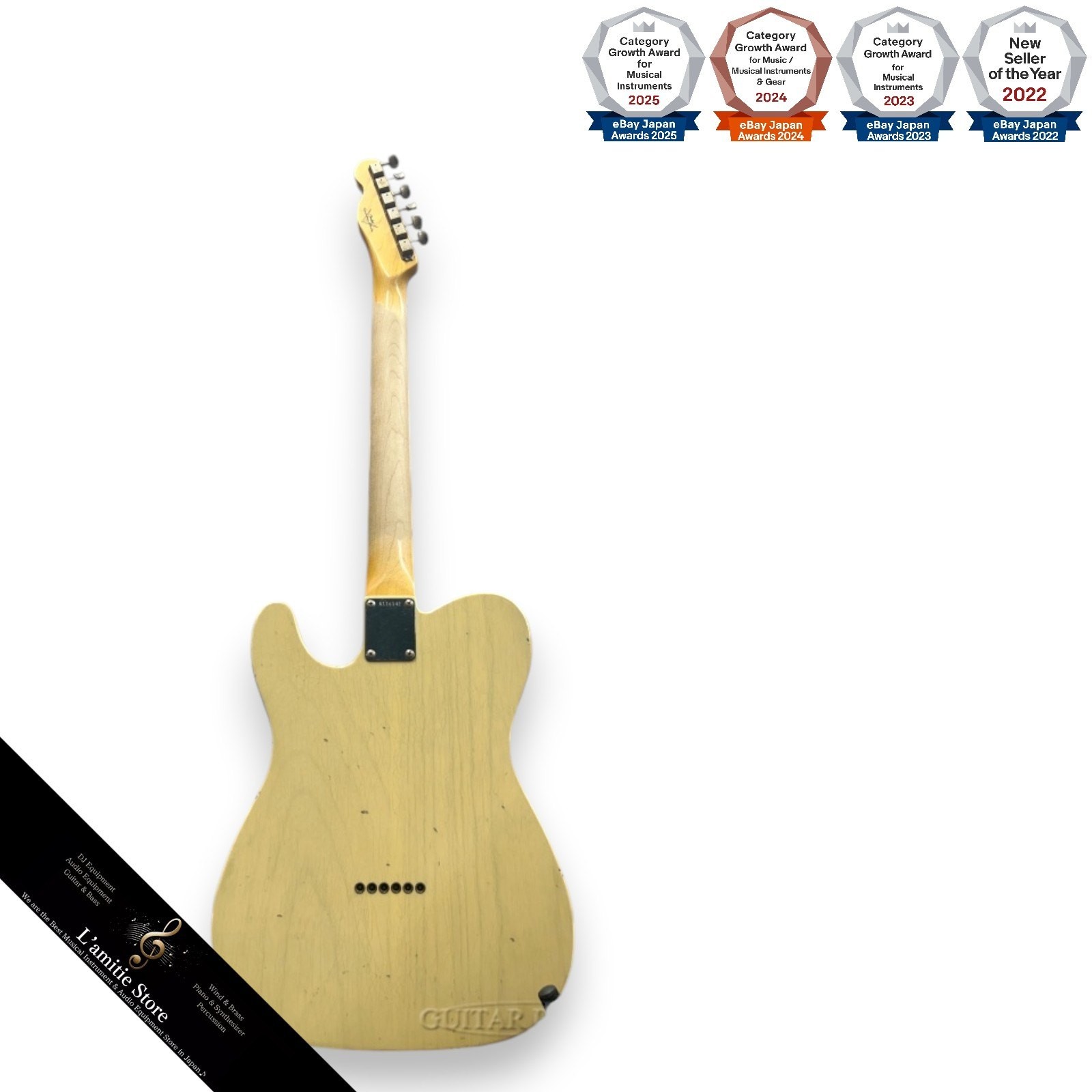 Fender Custom Shop 1964 Esquire Journeyman Relic Aged Vintage Blonde