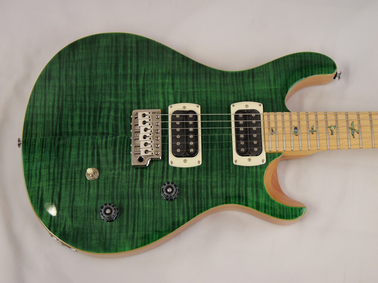 Paul Reed Smith Prs Se Ce 24 Maple Top / Fb 2025 Teal Balck/ Natural Back *Kt105