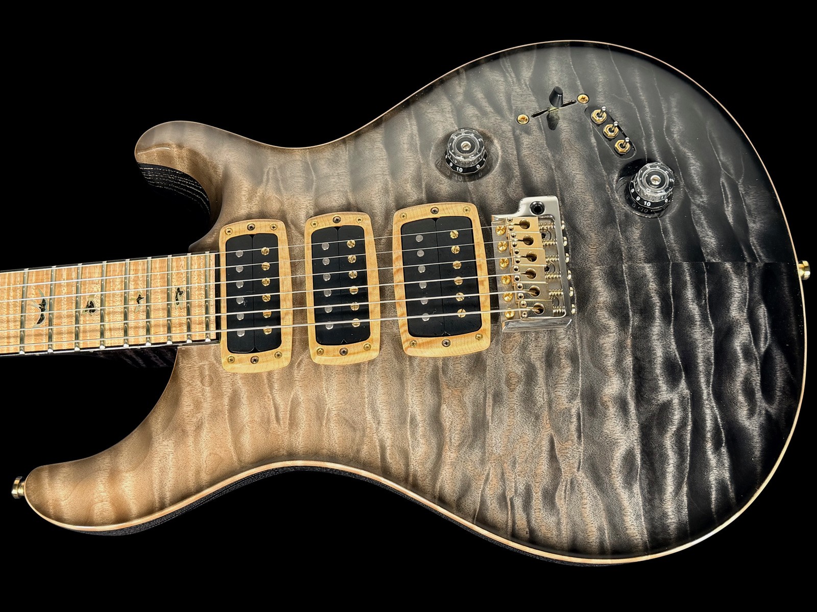 2013 PAUL REED SMITH PRS STUDIO SIGNATURE QUILT TOP PRIVATE STOCK ~ FROSTBITE