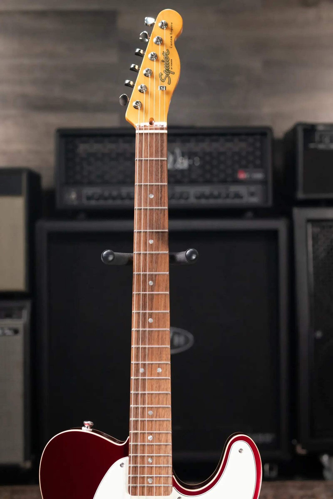 Squier Classic Vibe Custom Esquire Electric Guitar – Candy Apple Red