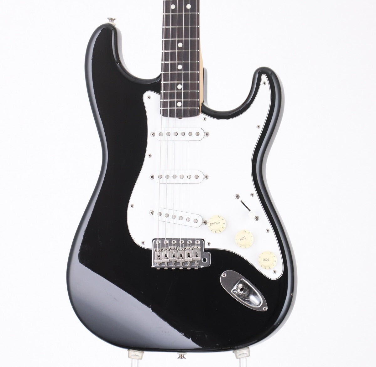 Fender JAPAN ST-STD BLK/R (Manufactured 2010?2012) [U024537]