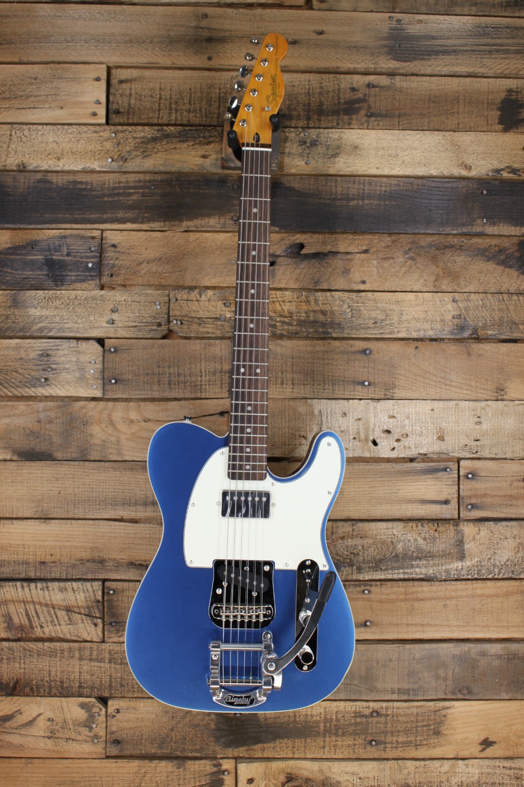 FSR Squier Classic Vibe Custom Tele Bigsby Electric Guitar – L.P.Blue #M1148