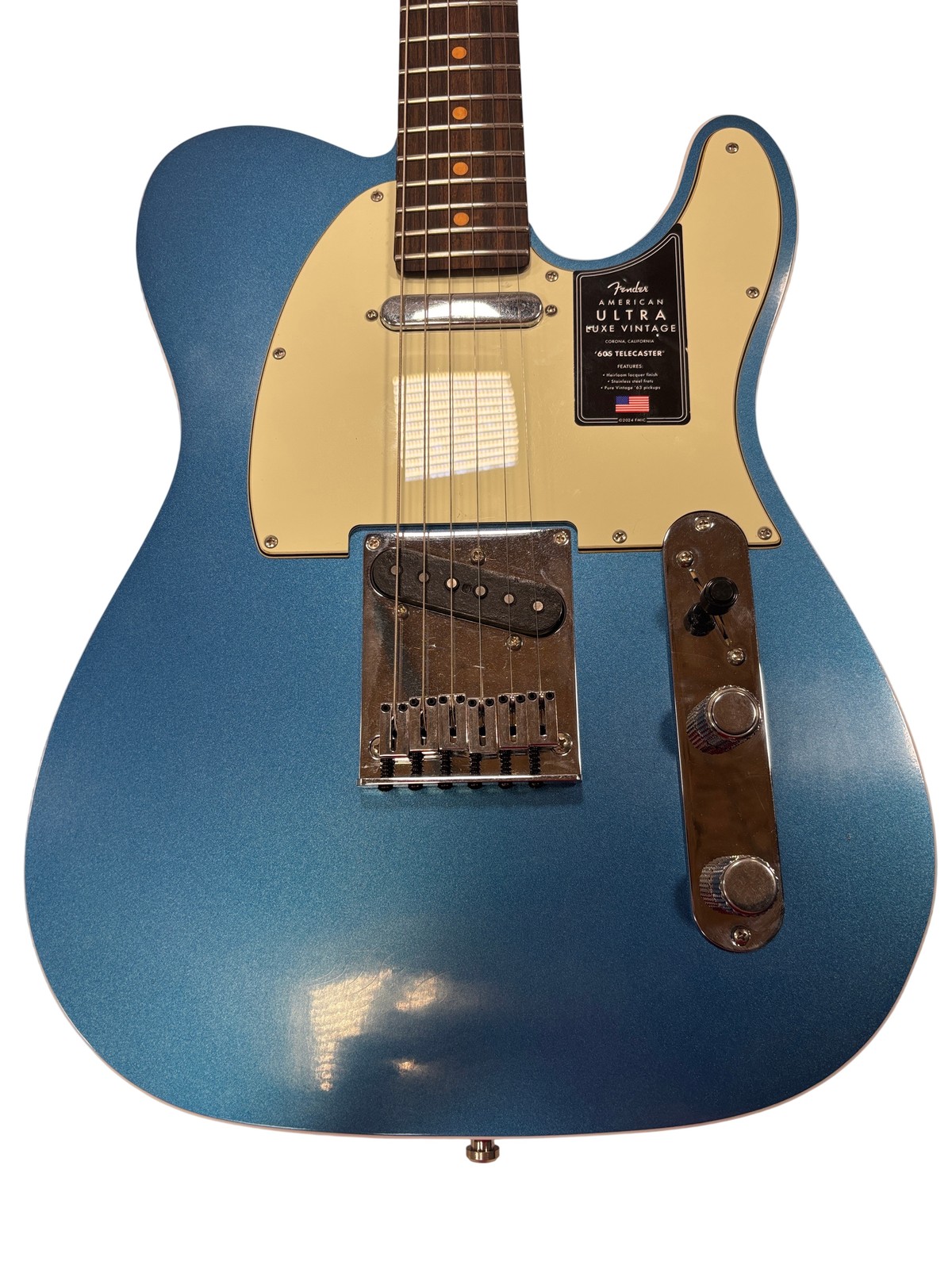 Fender American Ultra Luxe Vintage ’60s Telecaster Right-Handed Electric Guitar