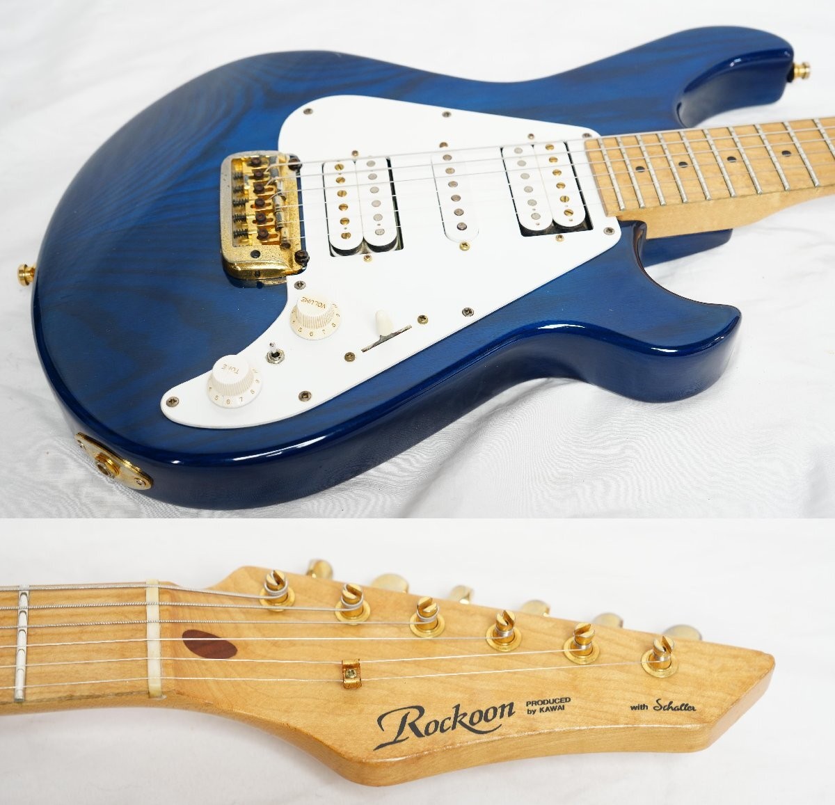 Rockoon by KAWAI RA-65 See-Through Blue Medium Scale Made in Japan
