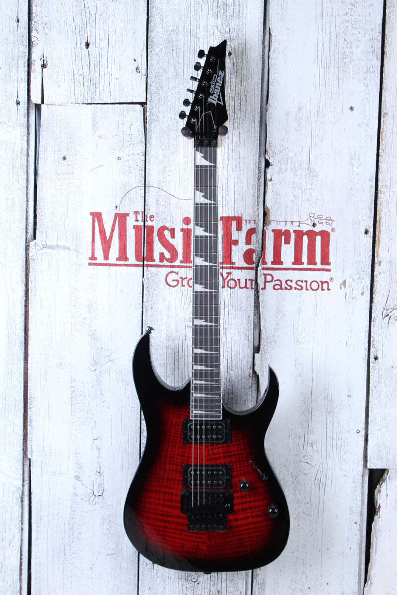 Ibanez Gio GRG320 Solid Body Electric Guitar Transparent Red Burst Finish