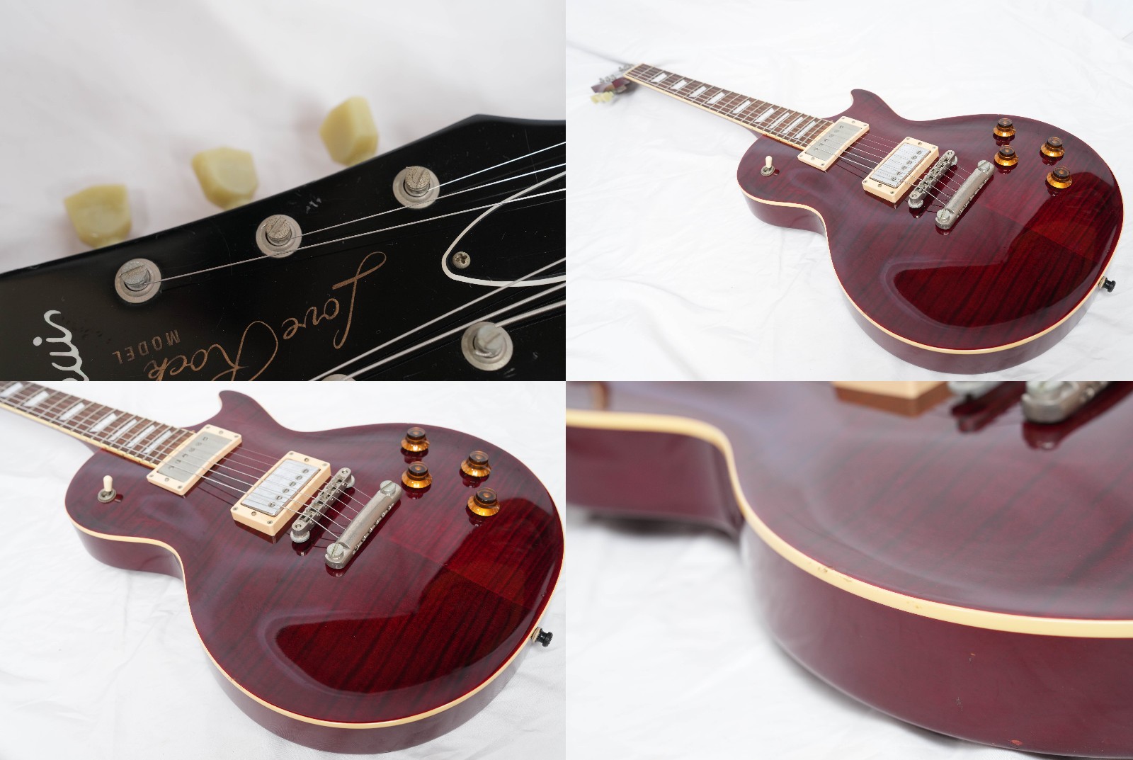 Tokai LS-118F Cherry Love Rock (Modified) Flame Maple Top Les Paul Standard MIJ