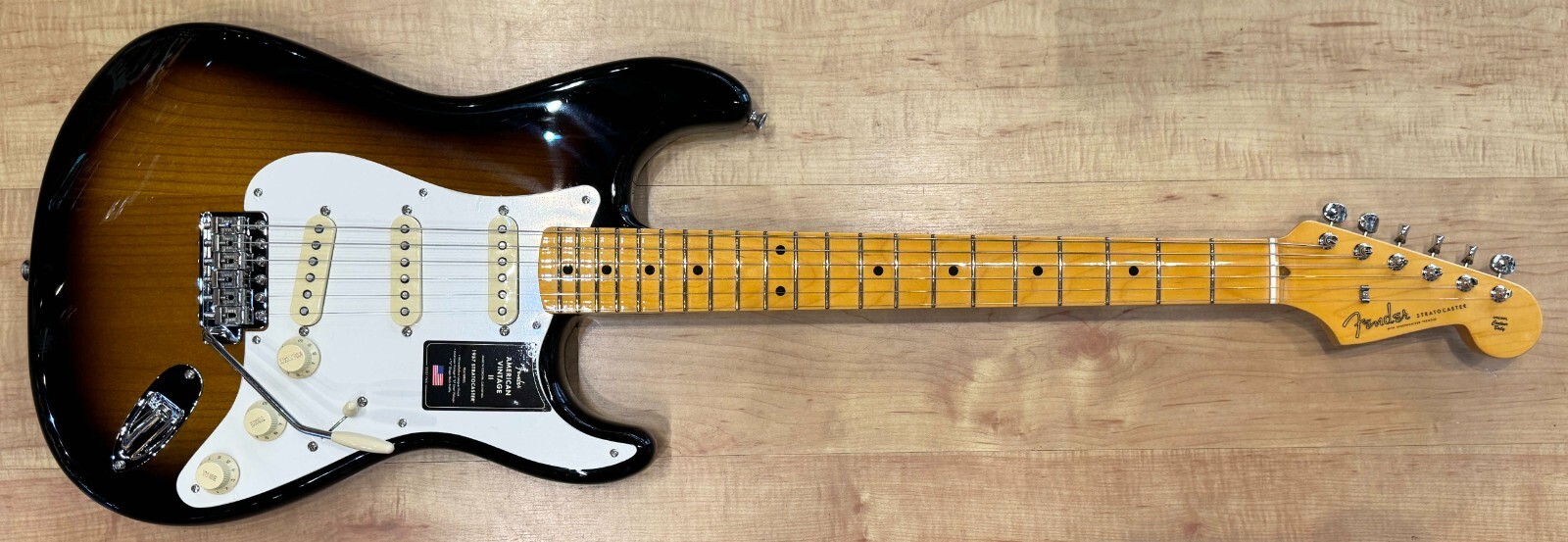Fender American Vintage II 1957 Stratocaster Reissue Electric Guitar Sunburst