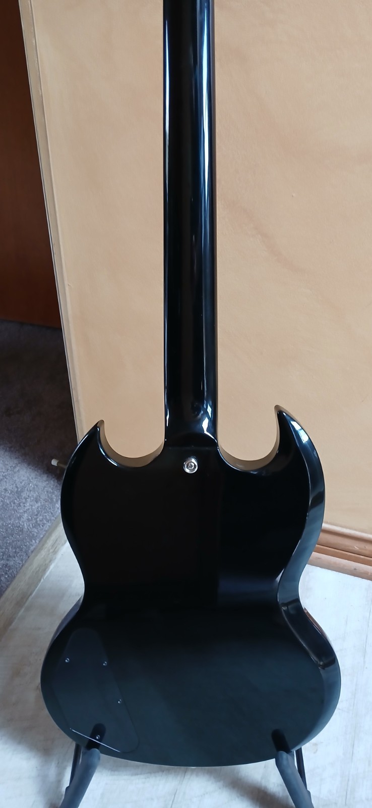 Epiphone SG Modern Figured Electric Guitar Trans Black Fade
