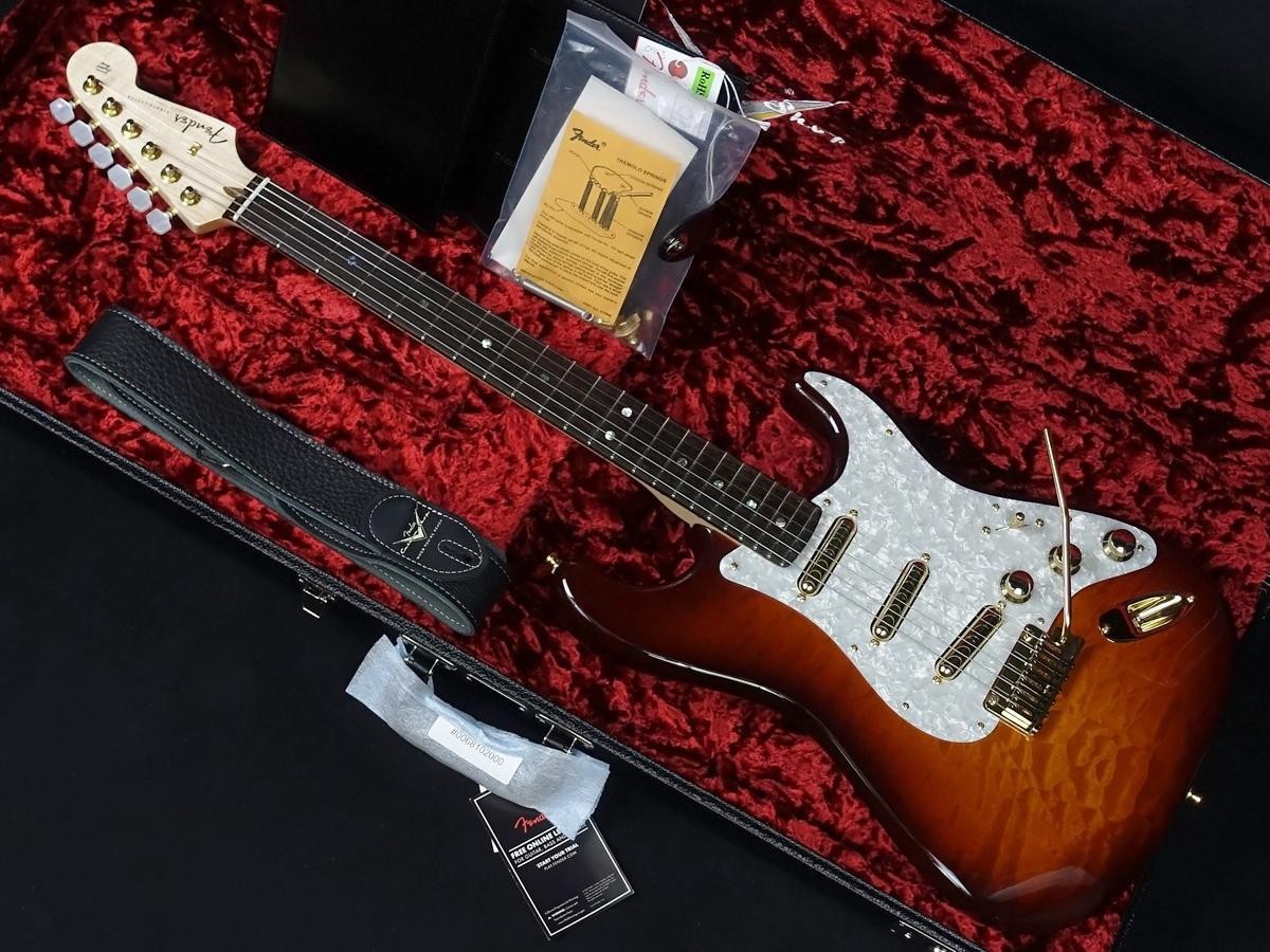 Fender Custom Shop Stratocaster Quilt Maple Ash Body Violin Burst Used