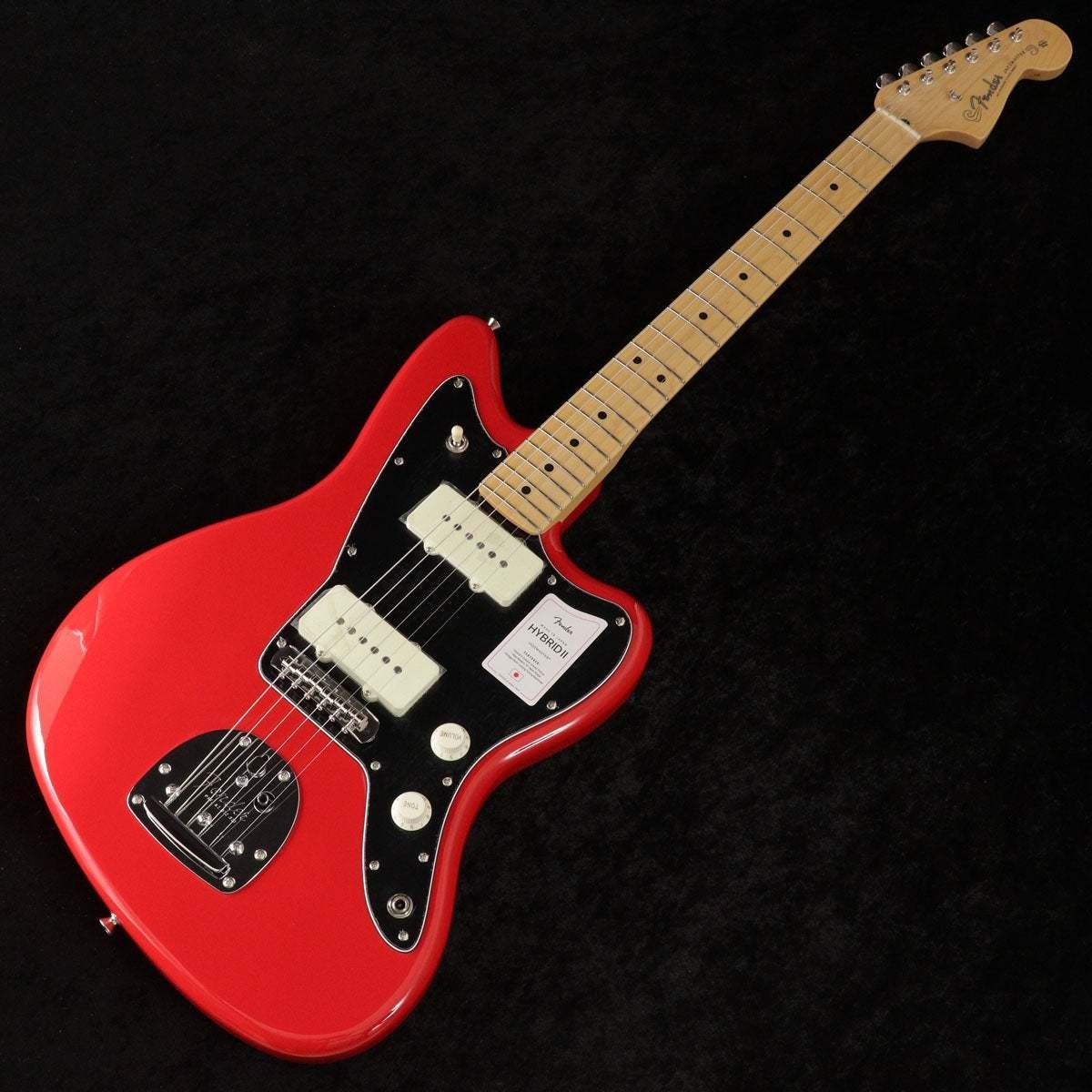 Fender Made in Japan Hybrid II Jazzmaster Maple Modena Red (3.66kg) JD25029308