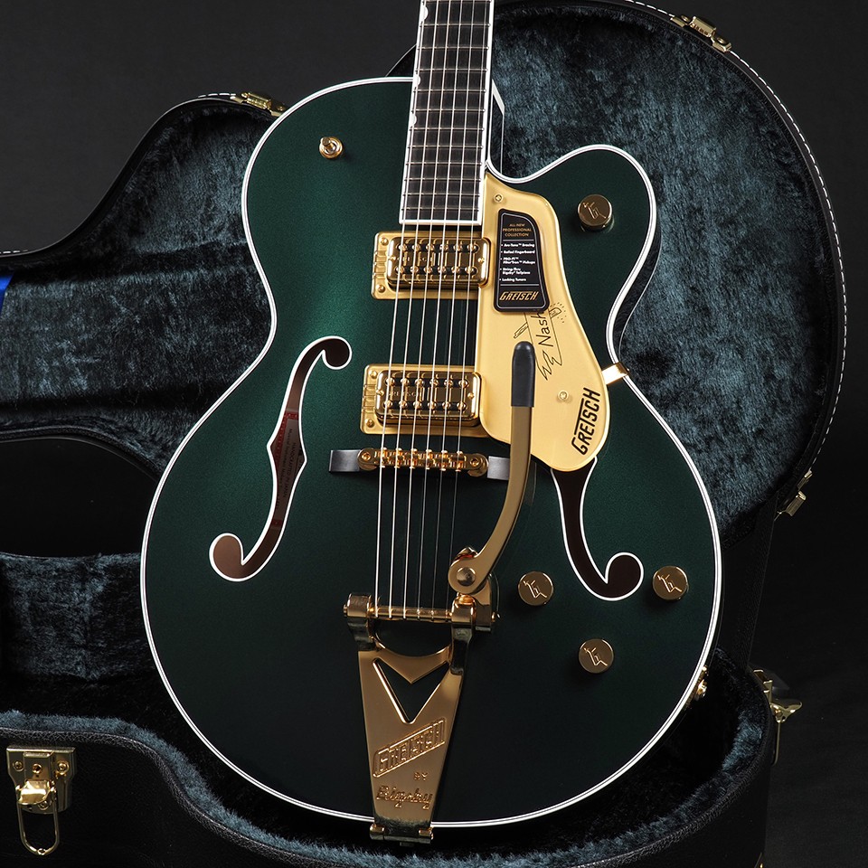 Gretsch Gretsch Nashville Hollow Body with String Thru Bigsby and Gold HW #GGaz9