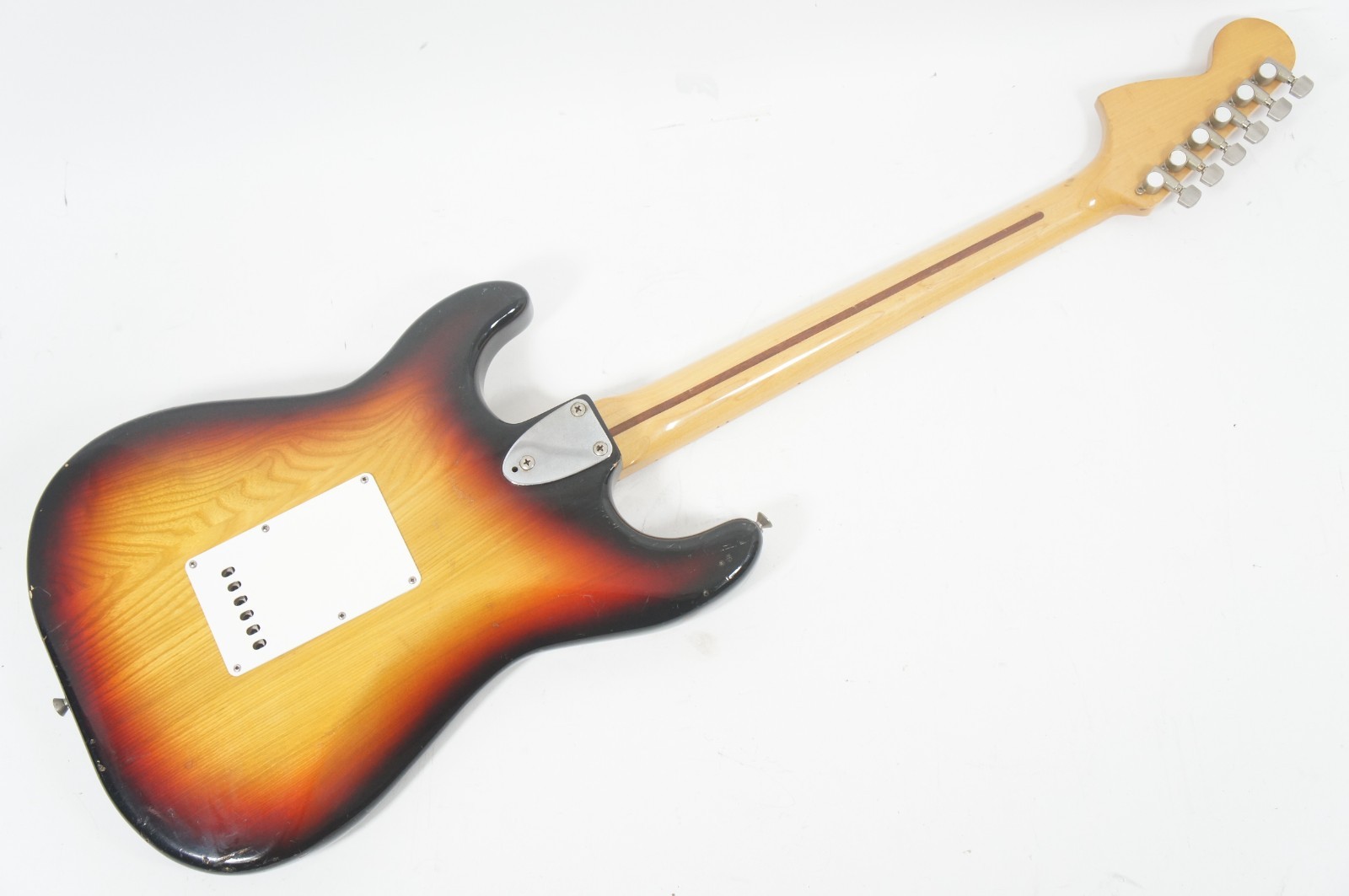 Fernandes FST-70 Vintage Stratocaster 1979 Sunburst Stone Logo Ash Body
