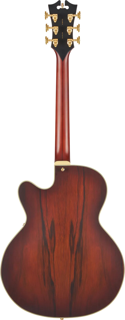 D’Angelico Deluxe 59 Hollowbody Electric Guitar – Satin Brown Burst