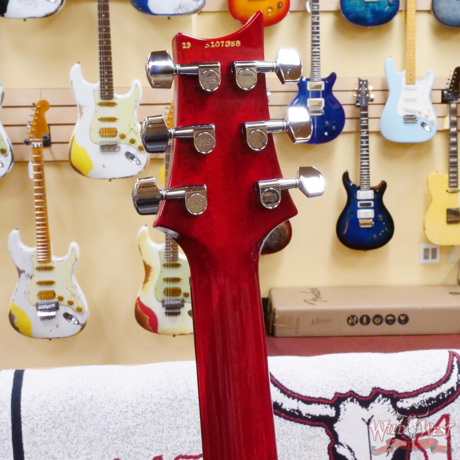 Paul Reed Smith PRS 10th Anniversary S2 Custom 24 Bonnie Pink Cherry Burst 7.55