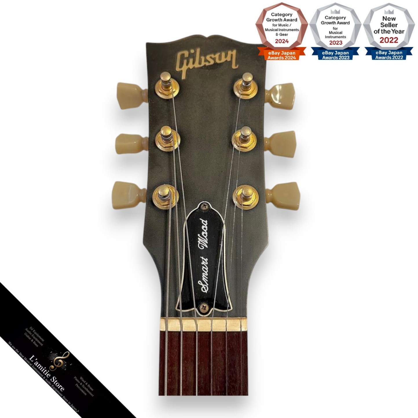 Gibson USA Les Paul Smart Wood Electric Guitar Thin Body Unique Grain