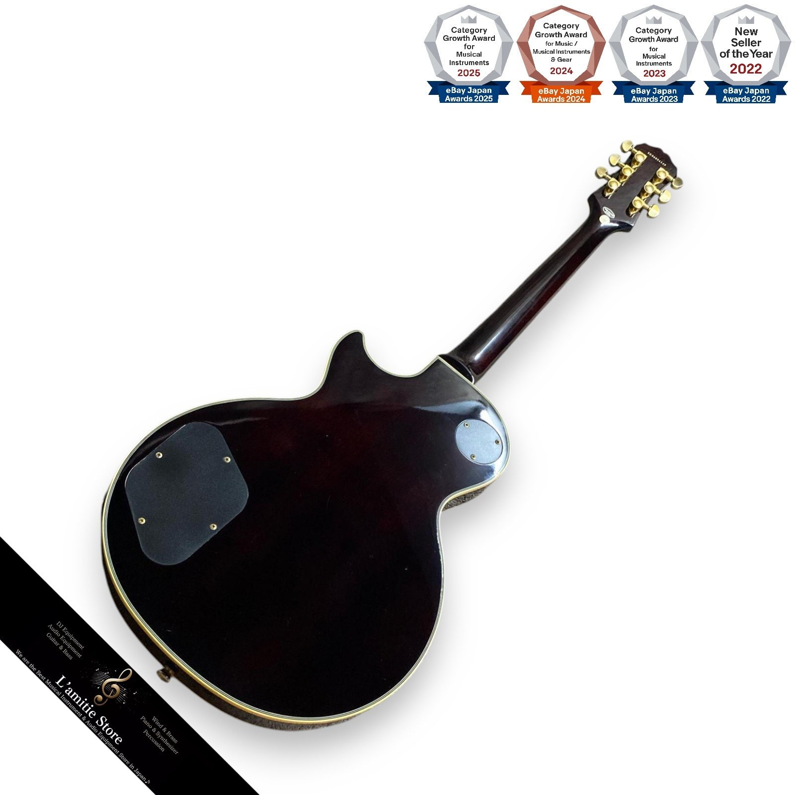 Epiphone Les Paul Custom Plus Electric Guitar Worn Finish