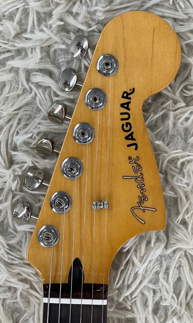 Fender Player II Jaguar Guitar, Rosewood Fingerboard, Rallye Orange – MIM