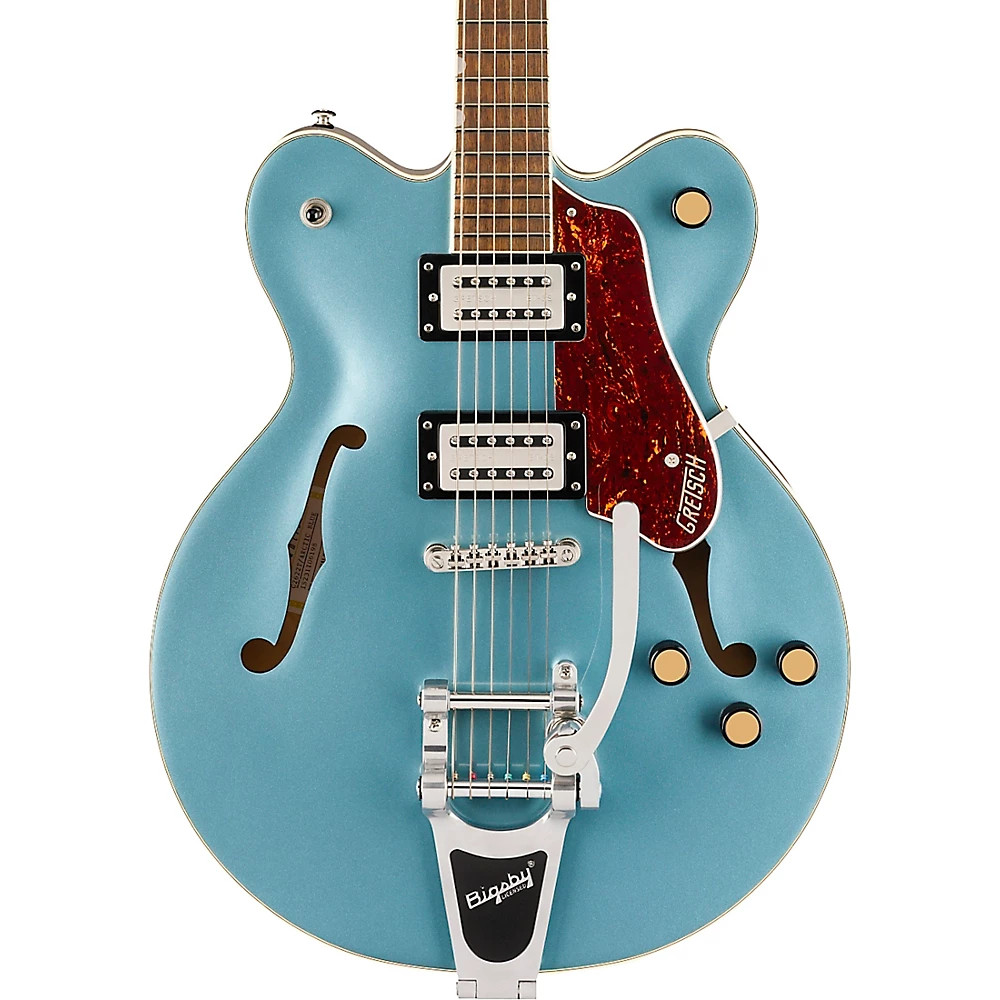 Gretsch G2622T Streamliner Center Block Double-Cut With Bigsby Guitar Arctic Blu