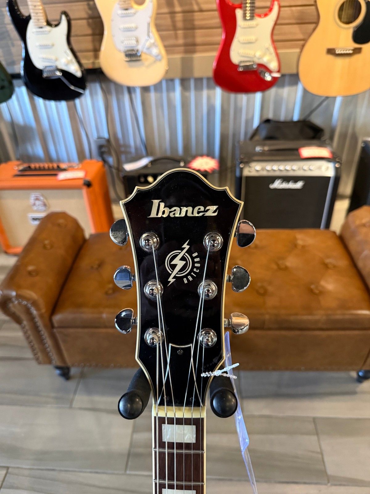 Ibanez AF75TRS Hollowbody Electric Guitar Brown Sunburst
